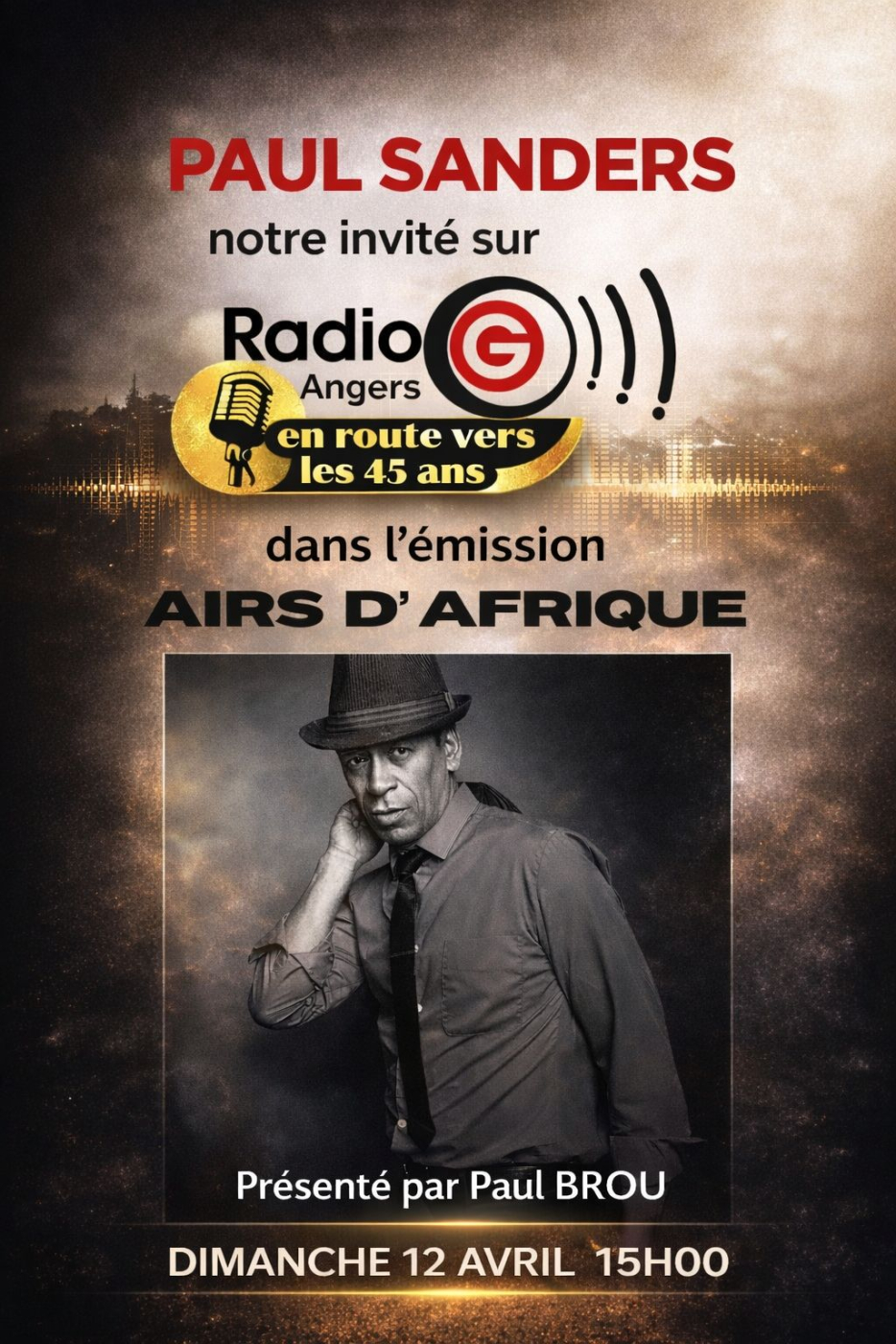 Airs d'Afrique du 12 04 2026 Airs d'Afrique Musique et Culture africaine Airs d'Afrique du 12 04 2026