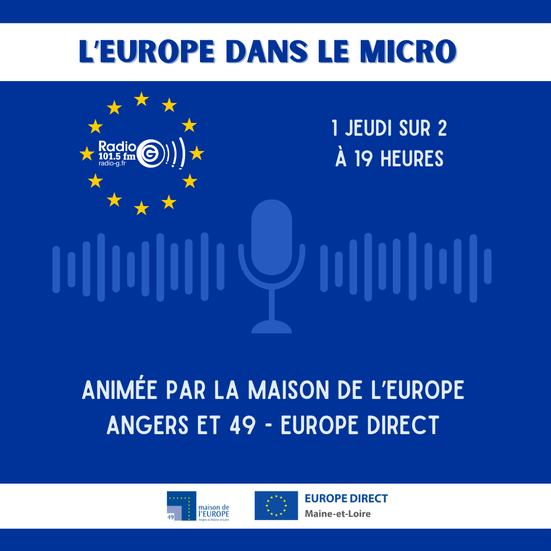 Magazine radio sur l'europe L'Europe dans le micro du 03 04 2025