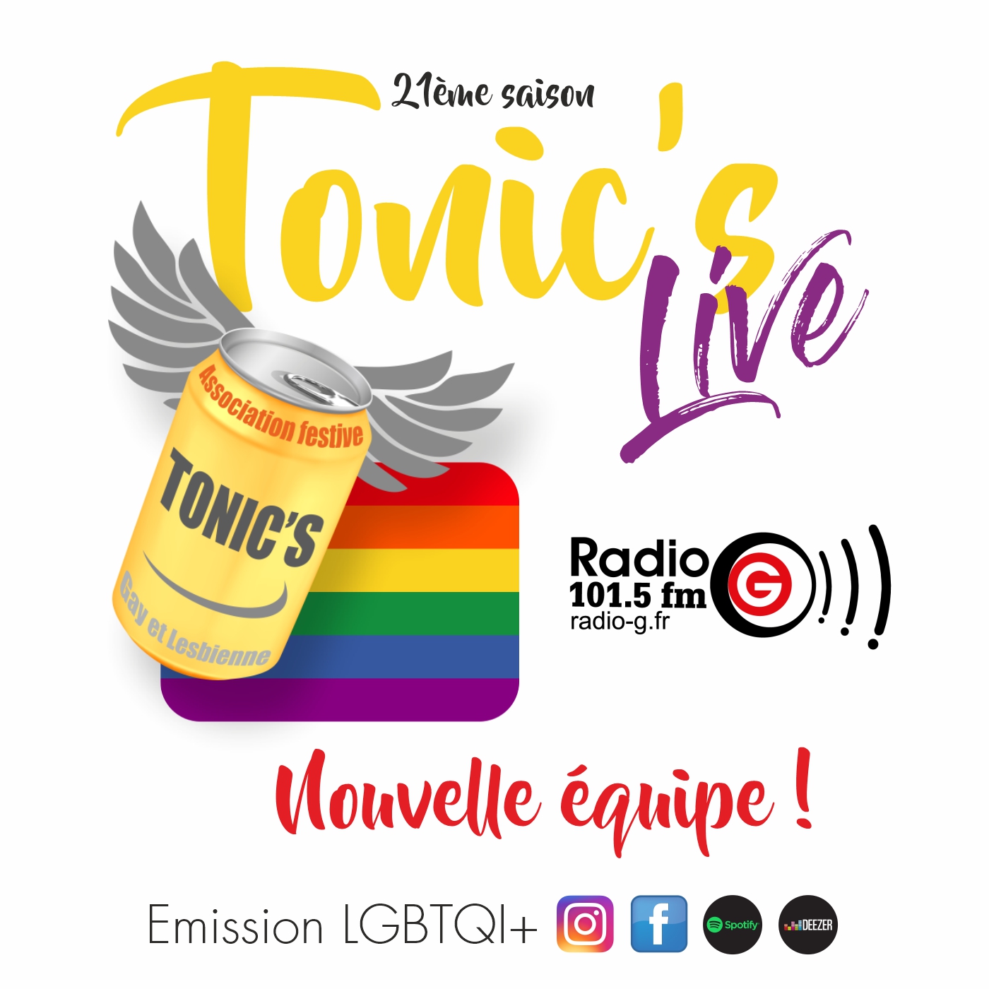 Tonic's Live du 03 02 2022 Emission gay et lesbienne Tonic's Live Tonic's Live du 03 02 2022