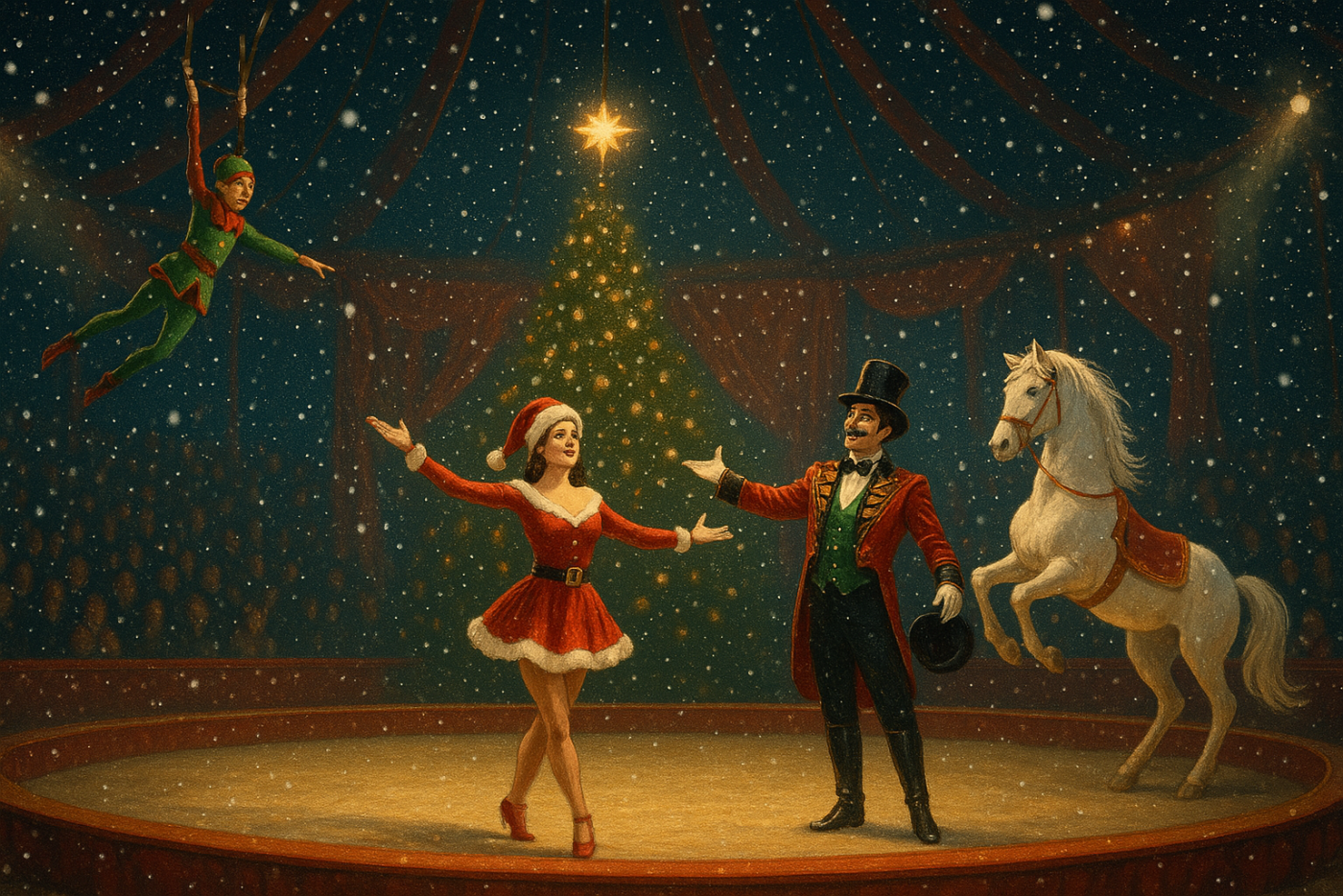 Actualités et évènements Jólasirkus Les étoiles de Noël